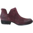 Women s Born Kerri Burgundy Distressed Leather Online now