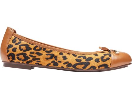 Women s Vionic Minna Tan Leopard Leather Cheap