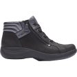 Women s Aravon Rev Stridarc Waterproof Low Boot Black Nubuck Online