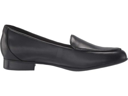 Women s Clarks Un Blush Ease Black Leather Cheap