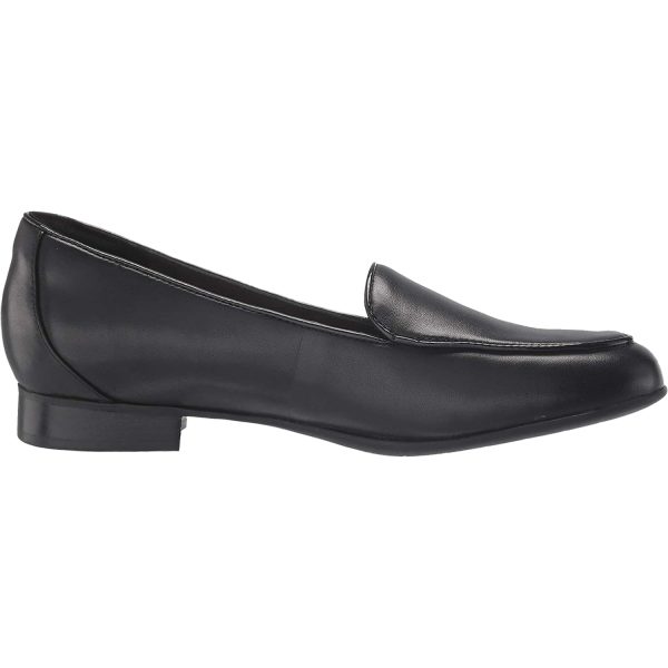 Women s Clarks Un Blush Ease Black Leather Cheap