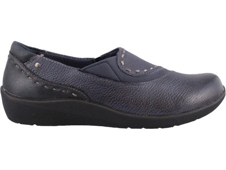 Women s Earth Leona Navy Leather Online Sale