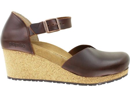 Women s Birkenstock Papillio Mary Cognac Leather Discount