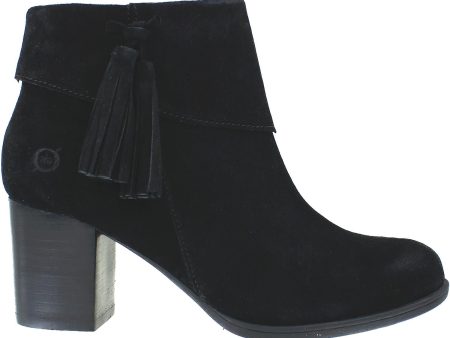 Women s Born Mauvide Black Suede For Cheap