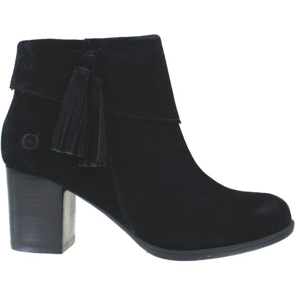 Women s Born Mauvide Black Suede For Cheap