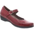 Women s Dansko Fawna Red Burnished Calf Leather Online now