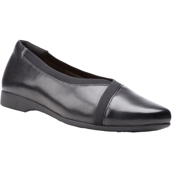 Women s Clarks Un Darcey Ease 2 Black Leather Fashion