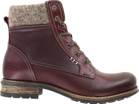 Women s Taos Cutie Deep Red Leather Online