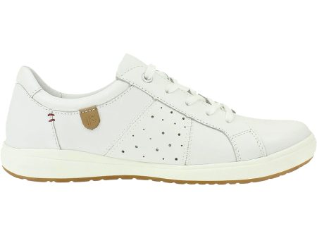 Women s Josef Seibel Caren 01 White Leather on Sale