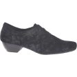 Women s Taos Cobbler Black Printed Suede For Sale