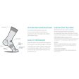 Men s Sockwell Baja Crew Socks Grey on Sale