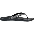 Women s OluKai Ho opio Black Kapa Synthetic Supply