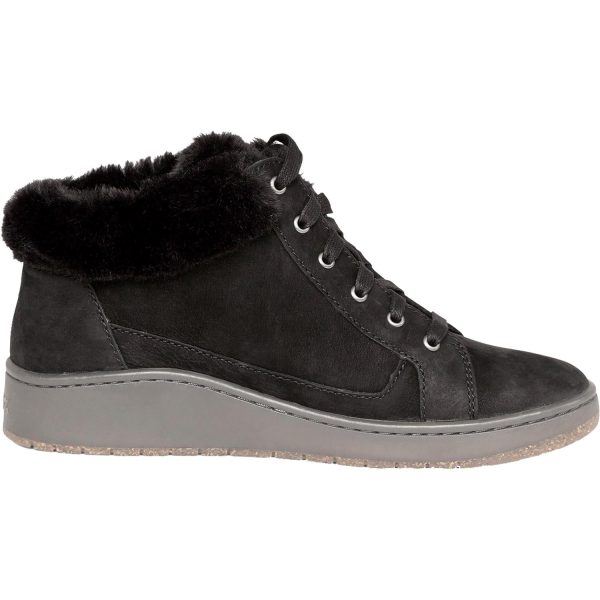 Women s Aetrex Dylan Black Suede For Cheap