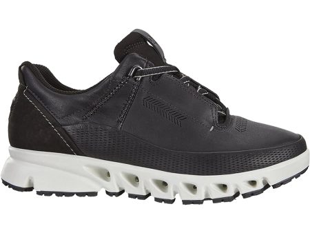 Men s Ecco Multi-Vent Black Leather Hot on Sale