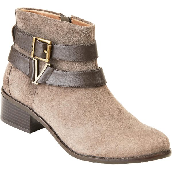 Women s Vionic Mana Greige Suede Discount