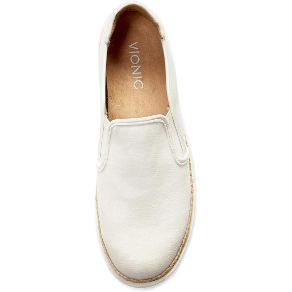 Women s Vionic Rae Ivory Canvas Cheap