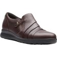 Women s Clarks Un Adorn Loop Dark Brown Leather on Sale