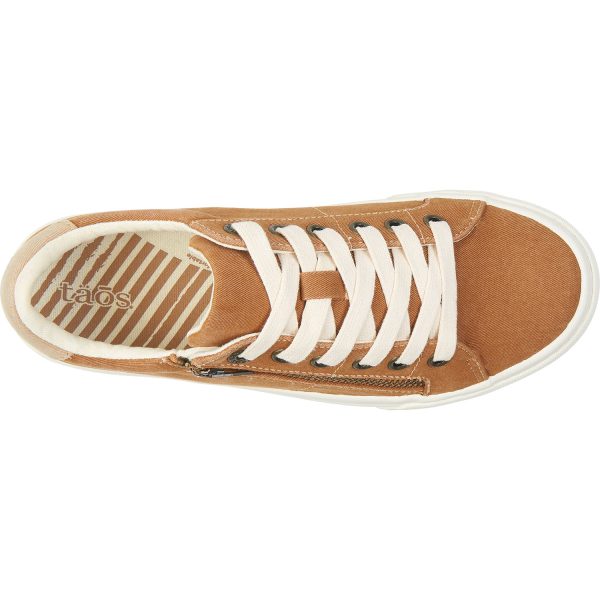 Women s Taos Z Soul Golden Tan Tan Canvas Hot on Sale