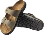 Men s Birkenstock Arizona Rugged Faded Khaki Oiled Leather Cheap