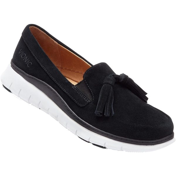 Women s Vionic Quinn Black Suede Online now