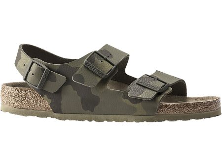 Men s Birkenstock Milano Soft Footbed Desert Soil Green Birko-Flor Sale