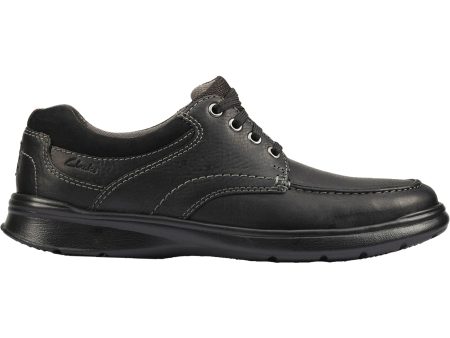 Men s Clarks Cotrell Edge Black Leather For Discount