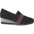 Women s Sabrinas Quebec 89504 Black Grey Burgundy Suede Discount