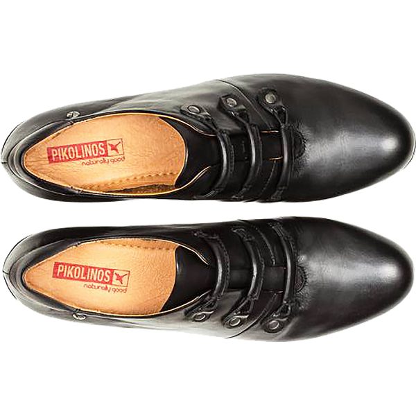 Women s Pikolinos Venezia 968-4754 Black Leather Fashion