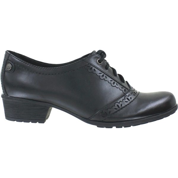 Women s Rockport Cobb Hill Gratasha Oxford Black Leather Cheap