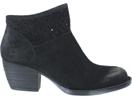 Women s Born Winema Black Distressed Suede Hot on Sale