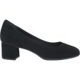 Women s Rockport Total Motion Novalie Pump Black Suede Online Hot Sale