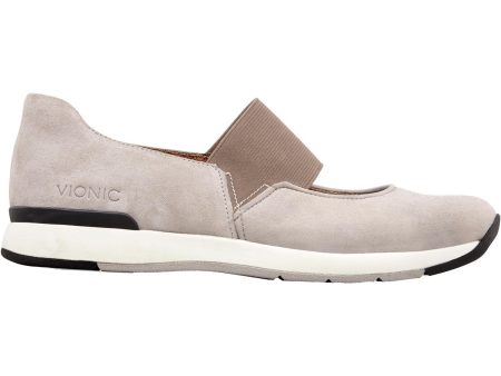 Women s Vionic Cadee Light Grey Suede Sale