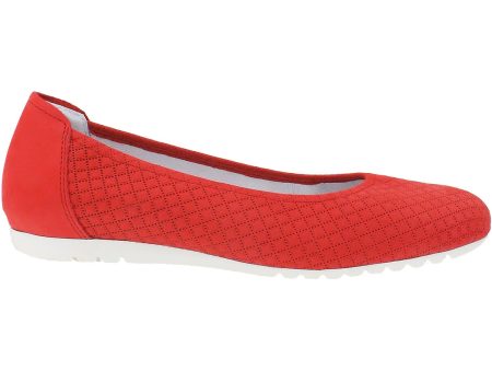 Women s Sabrinas London Quilted 41140 Rojo Nubuck on Sale