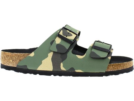 Men s Birkenstock Arizona Camo Beige Birko-Flor For Discount