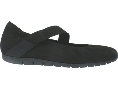 Women s Sabrinas Bruselas 85035 with Removable Arch Support Footbed Black Suede For Discount