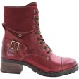 Women s Taos Crave Red Leather Online Sale