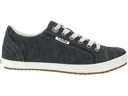 Women s Taos Star Charcoal Washed Canvas For Cheap