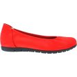 Women s Sabrinas Bruselas 85009 with Removable Arch Support Footbed Red Nubuck For Cheap