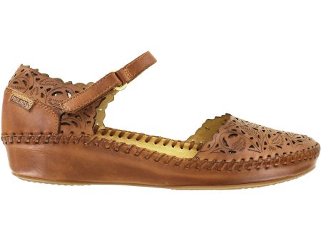 Women s Pikolinos P. Vallarta 655-0906 Brandy Leather For Sale