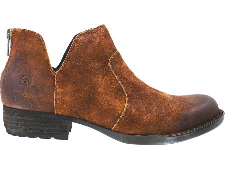 Women s Born Kerri Tobacco Distressed Leather For Sale