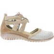 Women s Naot Kata Beige Iguana Khaki Leather Sale