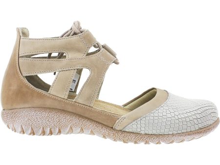 Women s Naot Kata Beige Iguana Khaki Leather Sale