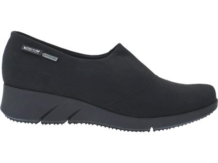 Women s Mephisto Molly GT Black Stretch Fabric on Sale