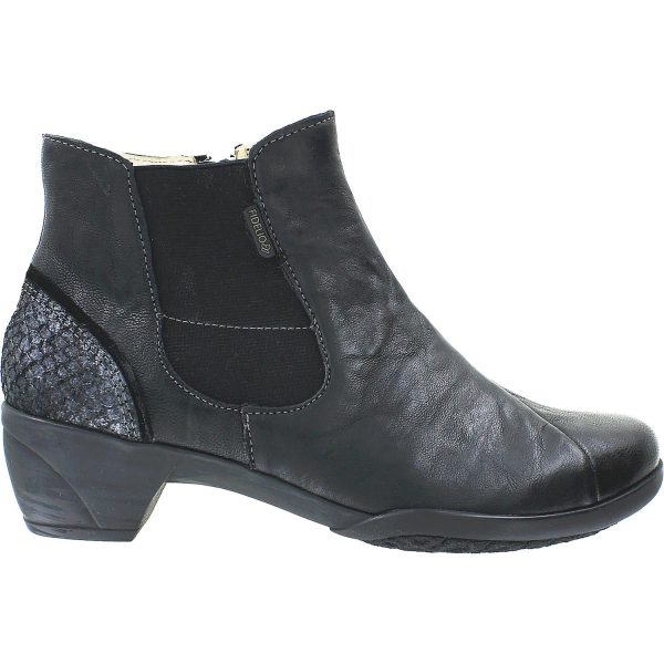 Women s Fidelio 26-5021-80 Grace Black Leather Supply