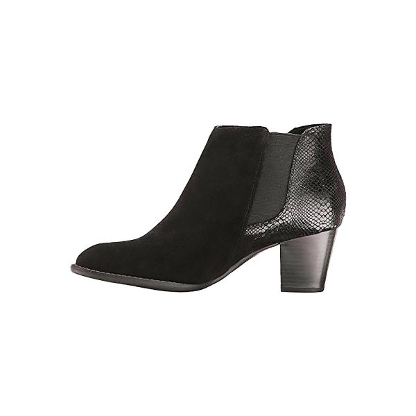 Women s Vionic Anne Black Suede Leather on Sale