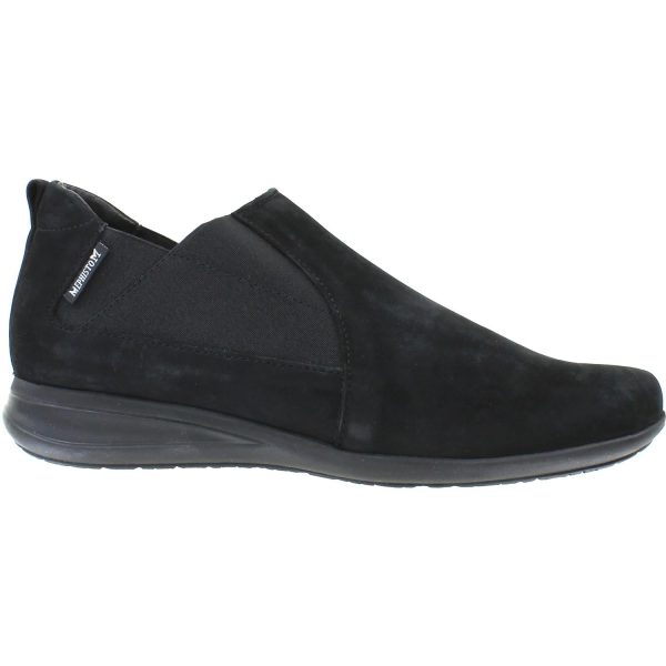 Women s Mephisto Nellie Black Bucksoft Nubuck Online Sale