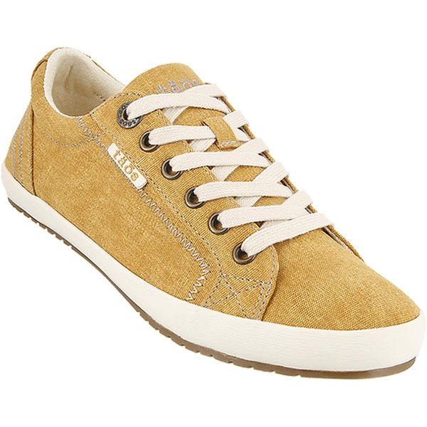 Women s Taos Star Golden Yellow Washed Canvas Online Sale