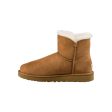 Women s UGG Mini Bailey Button II Chestnut Sheepskin Online now