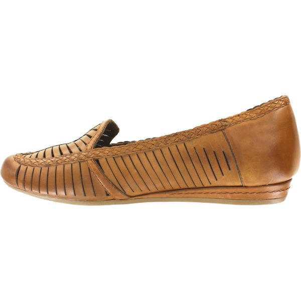 Women s Rockport Cobb Hill Galway Woven Loafer Tan Leather Online now