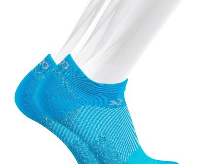 Unisex OS1st FS4 No Show Plantar Fasciitis Socks Pair Aqua Online Hot Sale